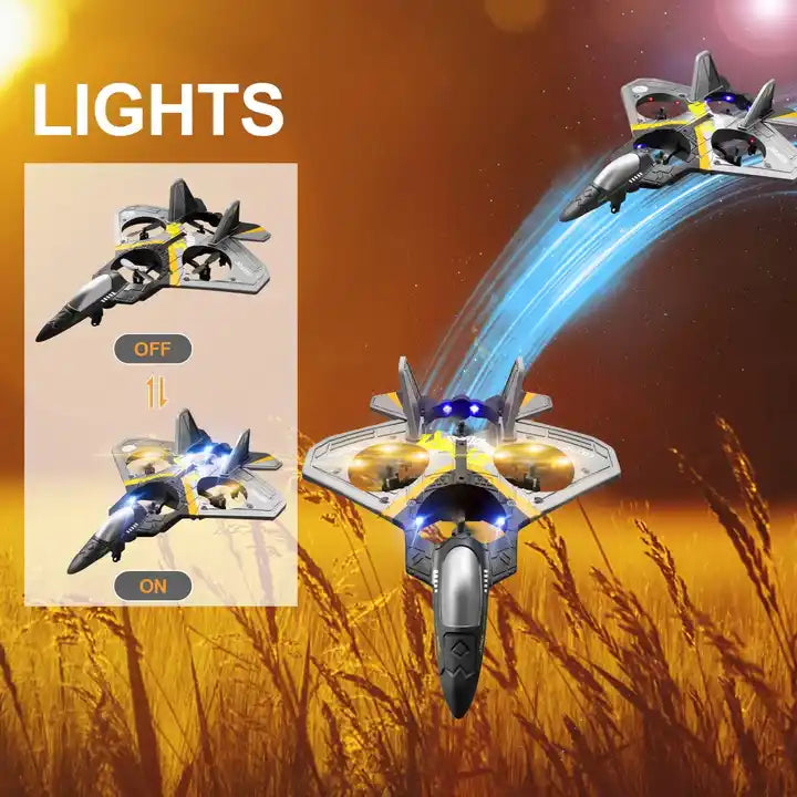 Gravity Sensor Jet Fighter Airplane