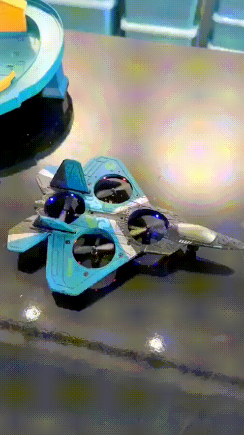 Gravity Sensor Jet Fighter Airplane