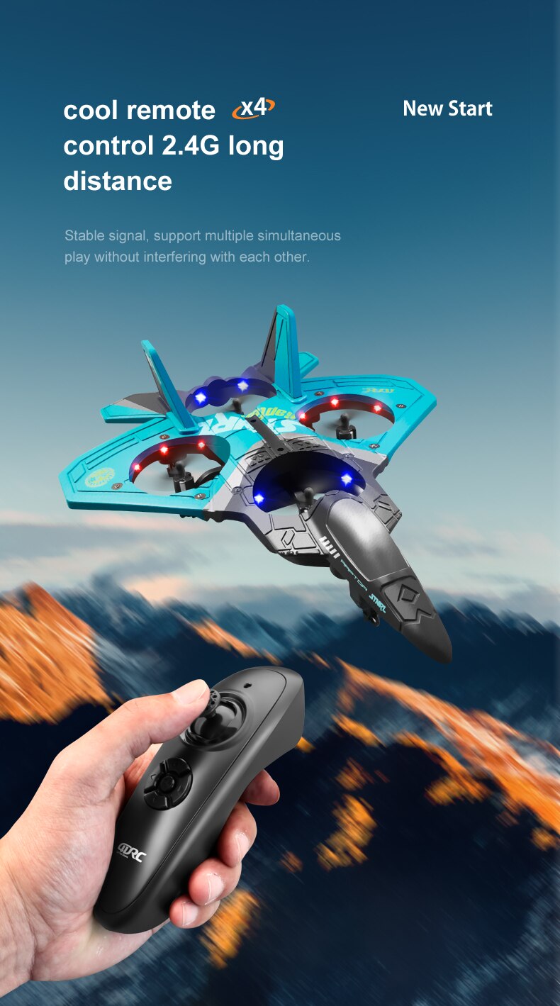 Gravity Sensor Jet Fighter Airplane
