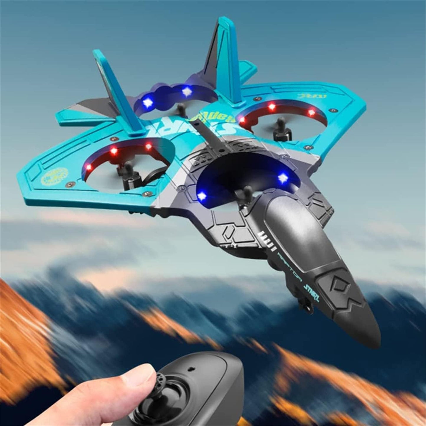Gravity Sensor Jet Fighter Airplane