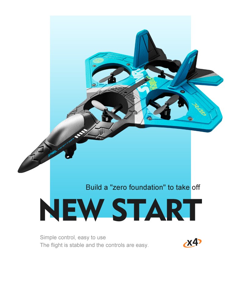 Gravity Sensor Jet Fighter Airplane