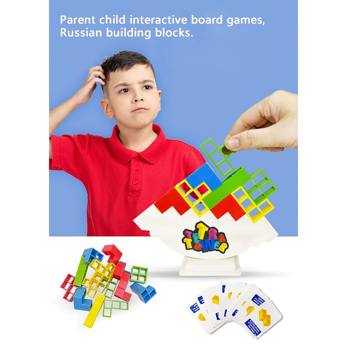 3D Puzzle Building Block Set For Kids