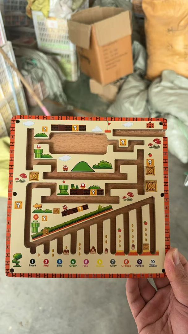 Obstacle Magnetic Puzzle Board For Kids