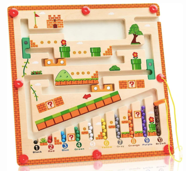 Obstacle Magnetic Puzzle Board For Kids
