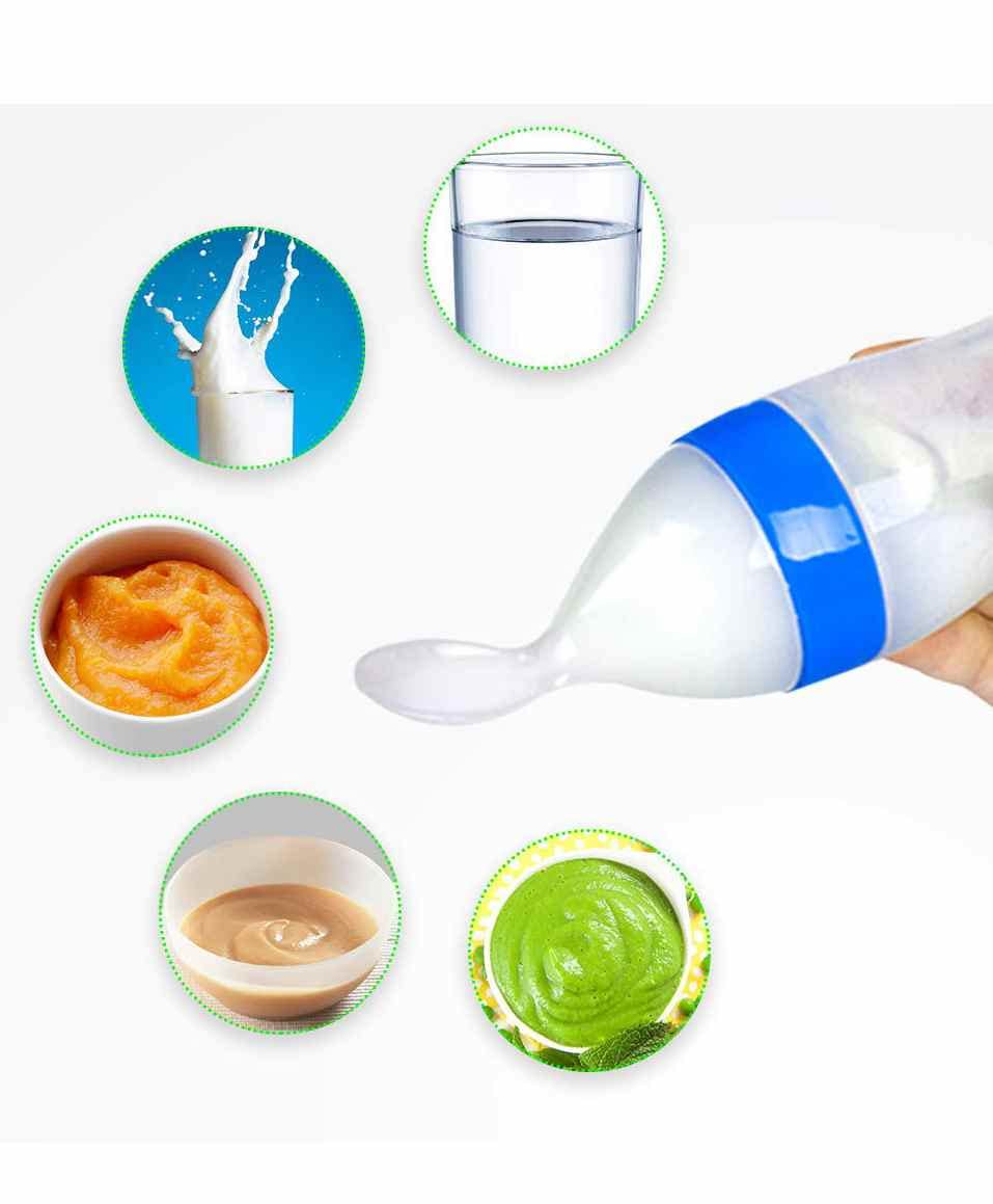 Silicone Food Feeding Bottle