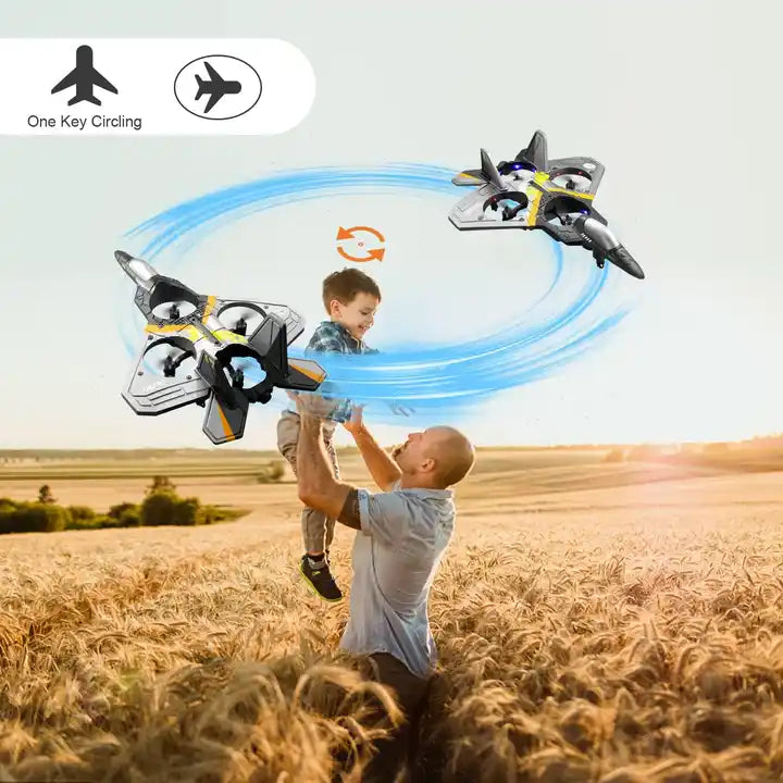 Gravity Sensor Jet Fighter Airplane