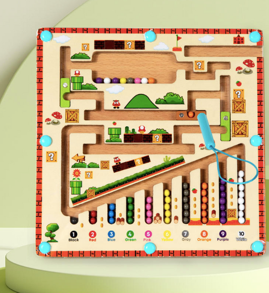 Obstacle Magnetic Puzzle Board For Kids