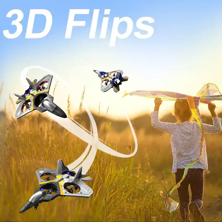 Gravity Sensor Jet Fighter Airplane