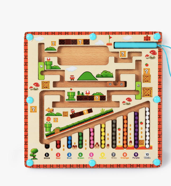 Obstacle Magnetic Puzzle Board For Kids