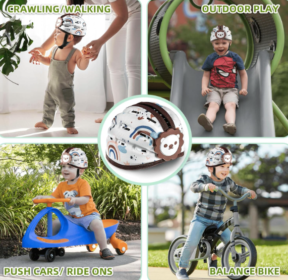 Breathable Baby Safety Helmet