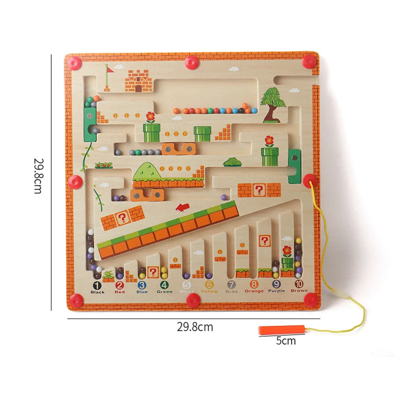 Obstacle Magnetic Puzzle Board For Kids